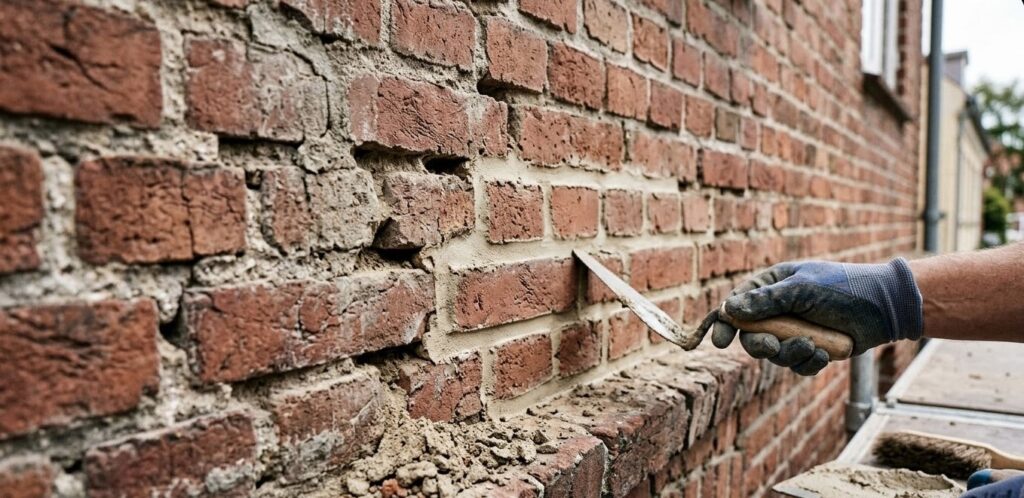 Omfugning af murværk